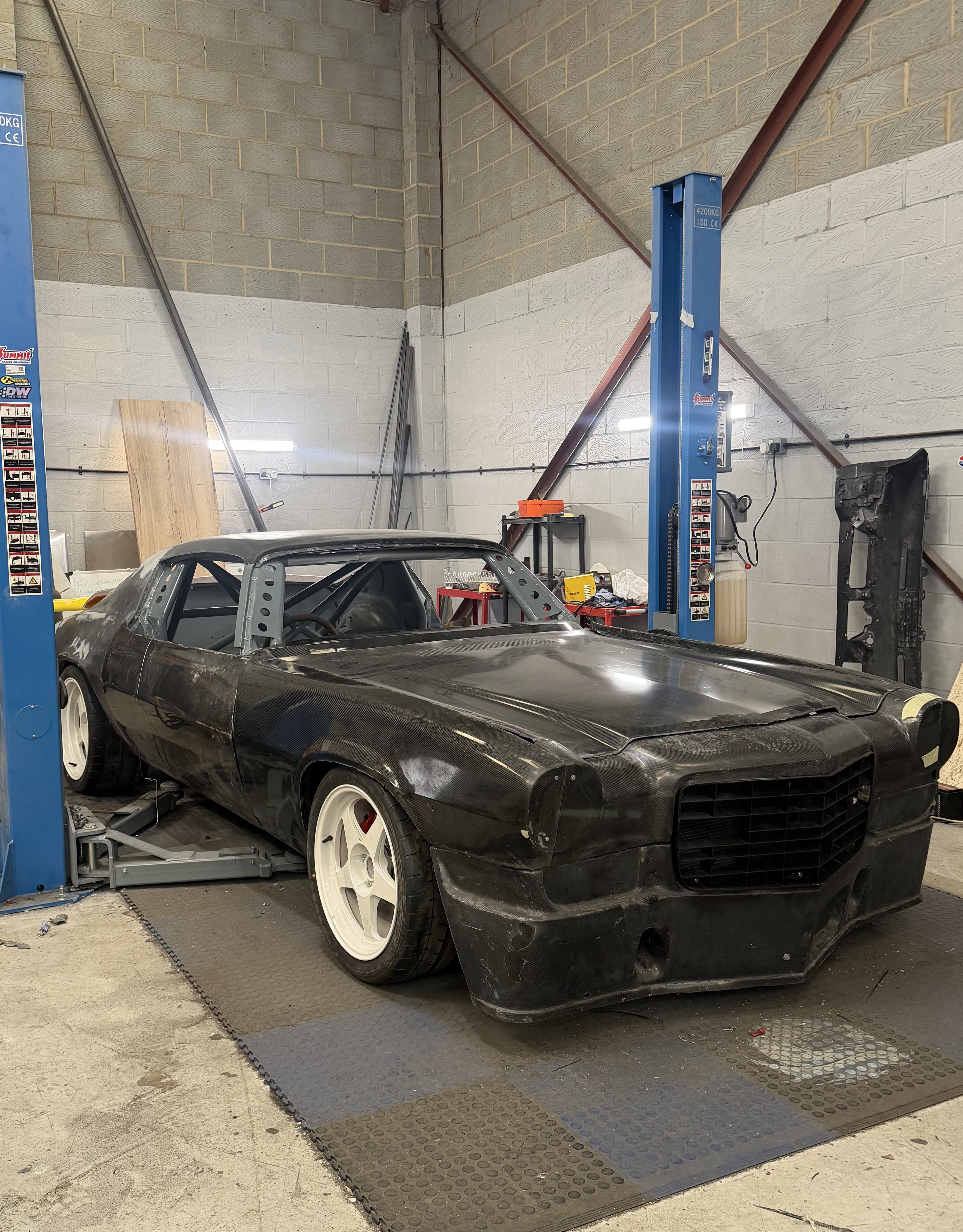 Coastal Motorsport Camaro race car build detail